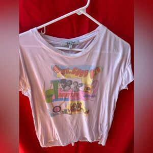 Junk Food Clothing Kids Light Pink Beatles 'Hello, Goodbye' Graphic Tee
